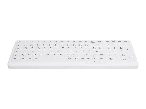 CHERRY AK-C7000F-U1-W/FR Wired keyboard compact with numpad washable USB white (FR)