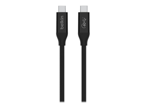 BELKIN Câble USB4 en 0.8m rétrocompatible USB3 100W