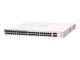 HPE Networking Instant On 1830 48G 24p Class4 PoE 4SFP 370W Switch Commutateur intelligent 24 x10/100/1000 + 24x10/100/1000PoE+)