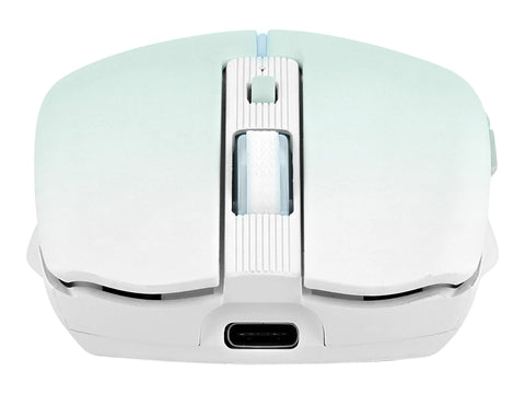 TNB GRADIENT - Dual connect rechargeable colorful wireless mouse - blue