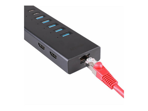 LINDY USB-C Laptop Mini Docking Station 2x 4K HDMI