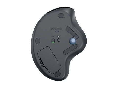 LOGITECH ERGO M575S Wireless Trackball - Graphite + Blue Ball