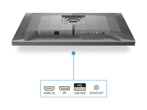PHILIPS 32M2N6800M/00 31.5p IPS 4K UHD MiniLED 144Hz 1250cd/m2 1ms 2xHDMI2.1 DP USB HUB Height Adj.