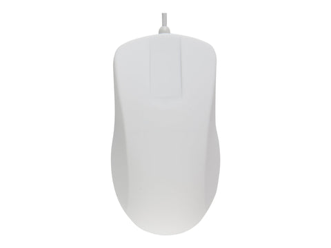 CHERRY AK-PMH1OS-US-W ergonomic hygiene mouse with fully sealed membrane for clinical wipe disinfection DE IP68