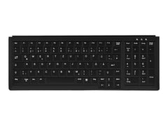 CHERRY Industry 4.0 Compact Notebook Style Keyboard with NumPad PS2 Black (FR)