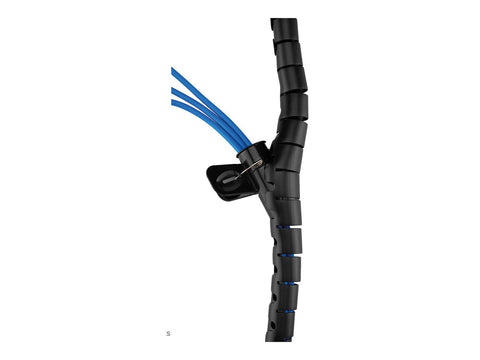 NEOMOUNTS Spiral Cable Wrap 25mm multiple cables black