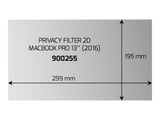 PORT DESIGNS PRIVACY FILTER 2D MACBOOK PRO 13p 2016 299x195