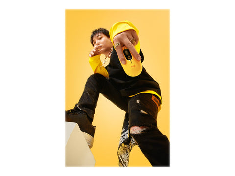 LOGITECH POP Mouse with emoji - Blast Yellow - Emea