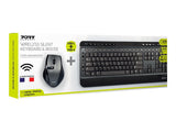 PORT DESIGNS US PACK Keyboard + Mouse Office Wireless US