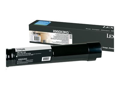 LEXMARK X950, X952, X954 cartouche de toner noir haute capacité 32.000 pages pack de 1