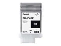CANON PFI-106BK cartouche dencre noir capacité standard 130 ml pack de 1