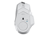 LOGITECH G G502 X PLUS Mouse optical wireless 2.4 GHz USB LOGITECH LIGHTSPEED receiver white