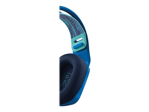 LOGITECH G G733 LIGHTSPEED Wireless RGB Gaming Headset Headset full size 2.4 GHz wireless blue