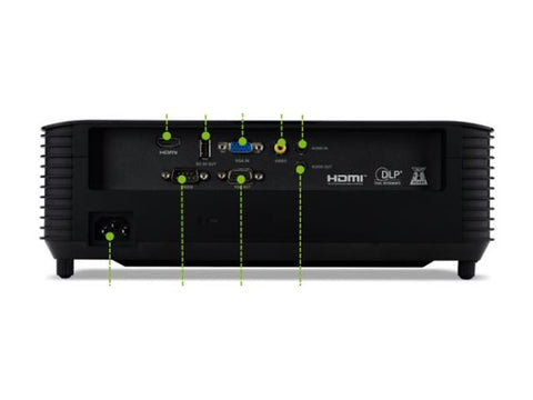 ACER X129H Projector DLP XGA 1024x768 4 800 Lumen 20 000:1 HDMI 2.8kg Euro Power EMEA