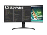 LG 35WN75CP-B 35" Écran LED - incurvé - 35" - 3440 x 1440 UWQHD @100Hz - VA - 300 cd/m² - 2500:1 - HDR10 - 5 ms 2xHDMI, DP, USB-C,HP