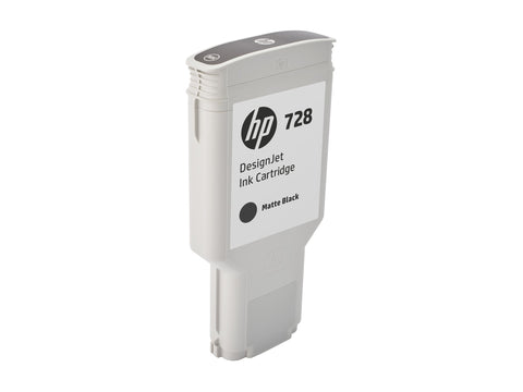 HP 728 original 300-ml Matte Black Ink cartridge F9J68A