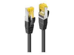 LINDY 1m Cat.6A U/UTP LSZH Cable Black 10pcs