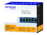NETGEAR SWITCH 8 PORTS 10/100/1000 MBPS VERSION BOITIER METAL NON MANAGEABLE - NON RACKABLE