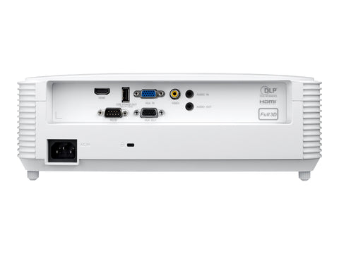 OPTOMA W309ST DLP Short Throw Video Projector WXGA 1280x800 3800Lumens 25000:1 0.52:1 VGA HDMI VGA OUT Speaker 10W