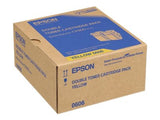 EPSON AL-C9300N cartouche de toner jaune capacité standard 2 x 7.500 pages pack de 2