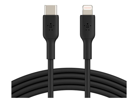 BELKIN BOOST CHARGE USB-C to Lightning Cable PVC 1M Black