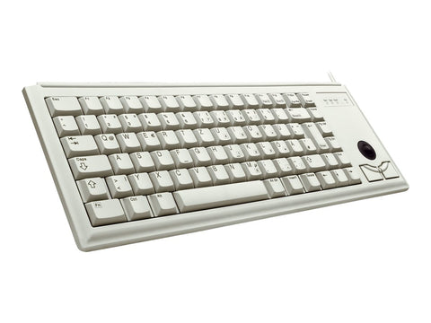 CHERRY Compact corded Trackball Keyboard USB grey (GB)