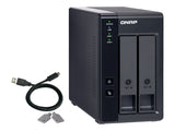 QNAP TR-002 2 Bay USB Type-C Direct Attached Storage with Hardware RAID
