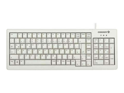 CHERRY XS Complete Keyboard USB grey corded (DE)