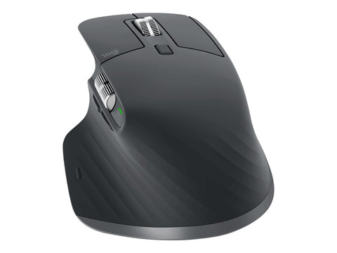 LOGITECH Master Series MX Master 3S Mouse ergonomic optical 7 buttons wireless Bluetooth 2.4 GHz Bolt USB receiver
