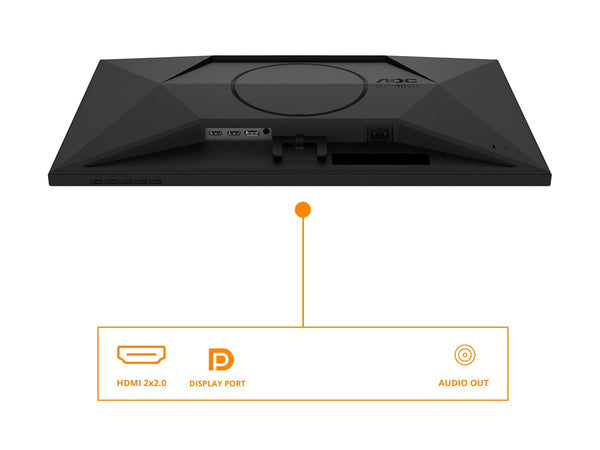 AOC 24G4X 23.8p Gaming Monitor FreeSync 1920x1080 1ms HDMI DP Black