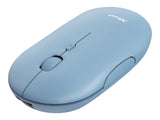 TRUST Souris sans fil PUCK Ultra-plate rechargeable - Bleue