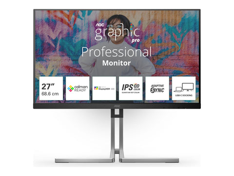 AOC Q27U3CV 27p IPS QD WLED WQHD 75Hz HDMI