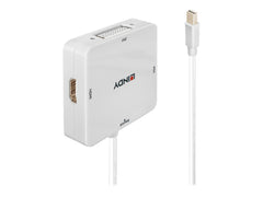 LINDY Mini-DP to HDMI DVI VGA Converter Supports HDMI 2.0 Ultra HD 4K and HDCP2.2 signals