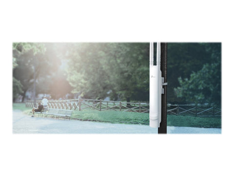 TP-LINK 300Mbps Wireless N Outdoor Access Point, Qualcomm, 300Mbps at 2.4GHz, 802.11b/g/n, 1 10/100Mbps LAN, Passive PoE Supported,