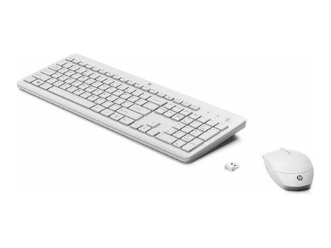 HP 230 Wireless Mouse and Keyboard Combo White