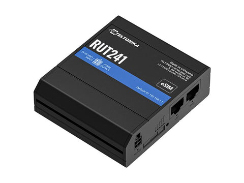 TELTONIKA NETWORKS RUT241 eSIM 4G/LTE/3G/2G EMEA router