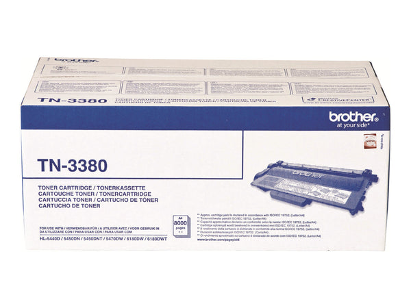BROTHER TN-3380 toner noir haute capacité 8.000 pages pack de 1