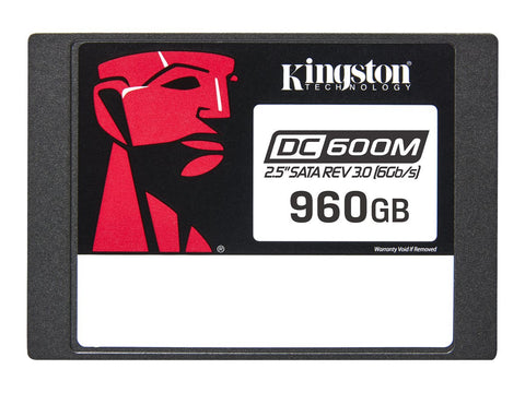 KINGSTON 960Go DC600M 2.5p SATA3 mixed-use data center SSD for enterprise servers and NAS (VMWare Ready)