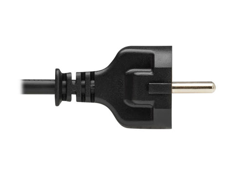 EATON TRIPPLITE PDU Power Cord C13 to Schuko CEE 7/7 - 10A 250V H05VV-F 2M Black