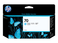 HP 70 original Ink cartridge C9390A light cyan standard capacity 130ml 1-pack
