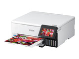 EPSON EcoTank ET-8500 MFP colour ink-jet refillable A4 16ppm print USB LAN USB host Wi-Fi white