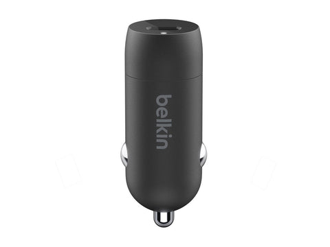 BELKIN 30W USB PD Car Charger With PPS W/PVC C-LTG 1m Black