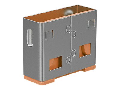 LINDY Bloqueurs de ports USB 10 pièces Orange