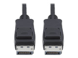 EATON TRIPPLITE DisplayPort 1.4 Cable M/M - UHD 8K HDR 4:2:0 HDCP 2.2 Latching Connectors Black 6ft.