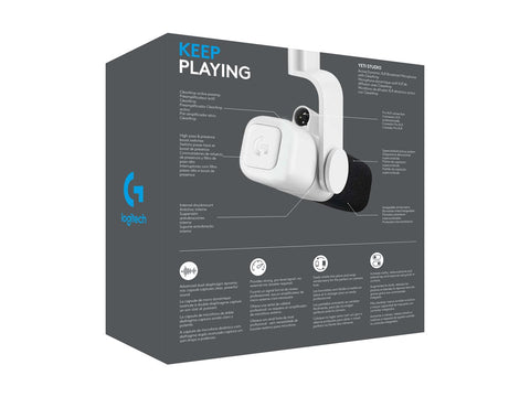 LOGITECH G Yeti Studio Microphone white