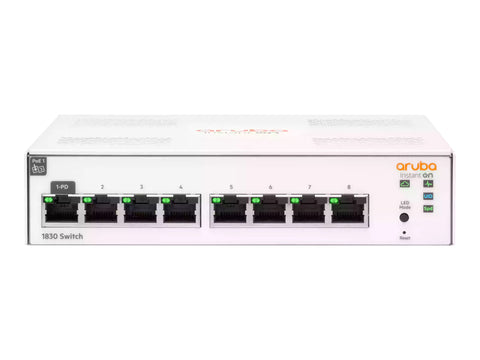 HPE Networking Instant On 1830 8G Switch Commutateur intelligent 8 x 10/100/1000 de bureau