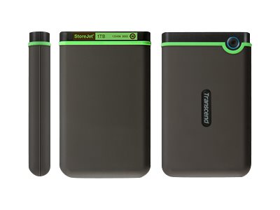 TRANSCEND StoreJet 25M3 2To Disque dur Externe Anti-choc