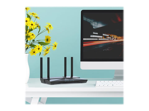 TP-LINK Archer AX1500 Wi-Fi 6 Router Broadcom 1.5GHz Tri-Core CPU 1201Mbps at 5GHz+300Mbps at 2.4GHz 5 Gigabit Ports