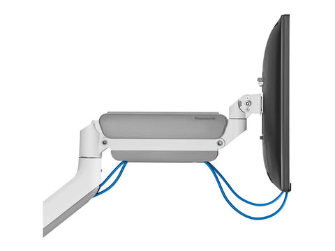 NEOMOUNTS DS70PLUS-450WH1 Support décran à fixer 17-49p - ressort à gaz - Topfix - arrêt 180