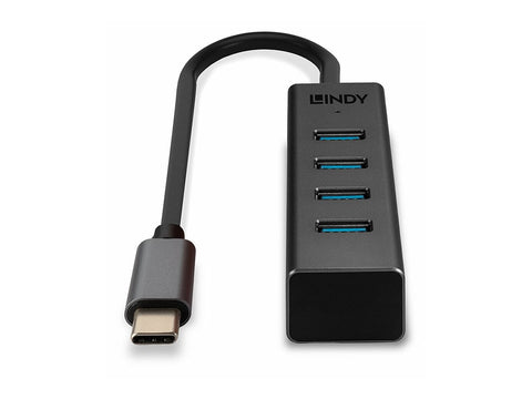 LINDY 4 Port USB 3.2 Type C Hub